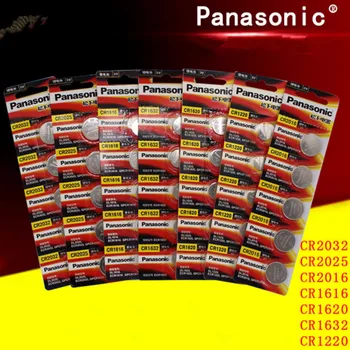 35Pcs pôvodné Panasonic cr2032 cr 2025 cr2016 cr1220 cr1616 cr1620 cr1632 3v tlačidlo bunky mince batérie pre hodinky počítača