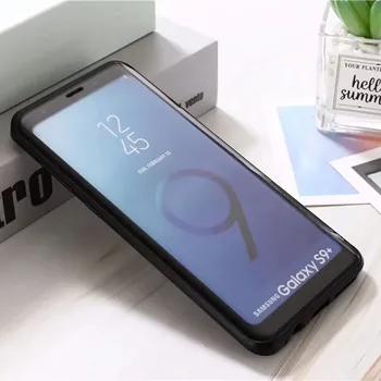 360 Plný Magnetické puzdro Pre Samsung Galaxy Note 10 Pro S10 5G S20 Plus Coque A51 A71 A90 A50 A70 A80 Kovový Nárazník S9 Sklenené Prípade