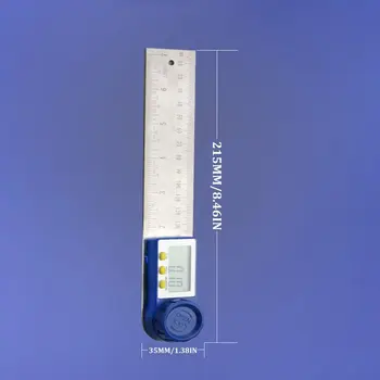 360 Stupňov, Digitálny Meter Uhol Inclinometer Uhol Digitálne Pravítko Electron Goniometer Uhlomeru Uhol finder Merací Nástroj