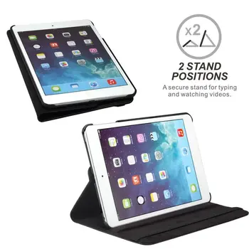 360 Stupňové Otáčanie PU Kožené Kryt puzdro Pre iPad 2 3 4 Smart Wake up/Sleep Prípadoch Tablet Apple iPad 2 3 4 A1395 A1396 A1430