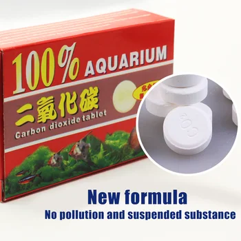 36Pcs/box Akvárium CO2 Oxid Uhličitý Tablety pre Rastliny Akvarijné Ryby Nádrž Difúzor Rastlín Vody Moss Float Tráva