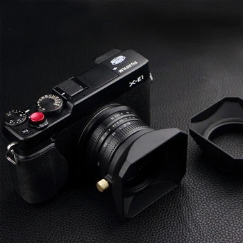 37 39 40.5 43 46 49 52 55 58 mm Štvorcového Tvaru clona pre Fuji Nikon Micro Jeden Fotoaparát Dar spp kryt