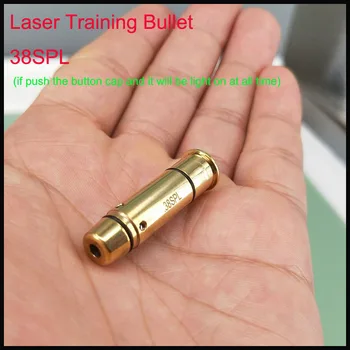 38SPL laser munície laser bullet laser tréner pištole laserové kazety pre suché oheň školenia