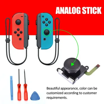 3D Analog Gamepad Palec Stick pre Nintend Prepínač NS Radosť Con pre Joystic Snímača Modul Opravy Nástroj pre Nahradenie JoyCon