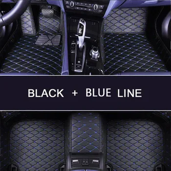 3D Auto Podlahové Rohože Pre Toyota RAV4 2019 2020 XA50 RAV 4 Venza Nepremokavé Kožené Podlahové Rohože Auto-styling Interiéru Auta Koberec Mat