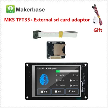 3d tlačiareň, monitor MKS TFT35 dotykový displej farebné displayer + MKS Slot2 SD kariet pre TEVO Tarantula Pro stroj
