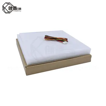 3D tlačiarne diely MK3 teplú posteľ 24V 310 * 310 * 3.0 mm najnovšie hliníkové teplú posteľ s terminál drôt + izolácia bavlna