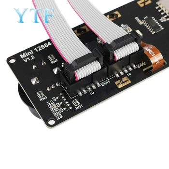 3D tlačiarne diely MKS MINI12864 LCD displej Podpora marlinDIY s držiteľa karty SD