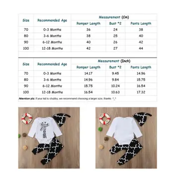 3ks Novorodenca Chlapci oblečenie Bavlna jeleň dlhý rukáv Romper+ Nohavice +Klobúk Oblečenie Oblečenie Nastavenie 0-18 M