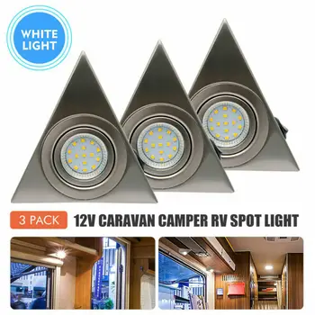 3x 12V Interiérové LED Spot Light Kabinetu svetlo Pre Obytné Karavany Obytné svetlo