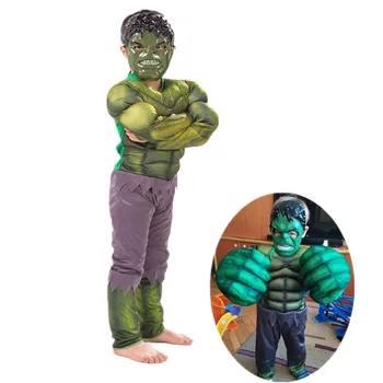 4-12Y Deti Hulk Super Hrdina Svalov Kostým Deti Halloween Cosplay Fantasy Päsť Príslušenstvo Strana Dodávky