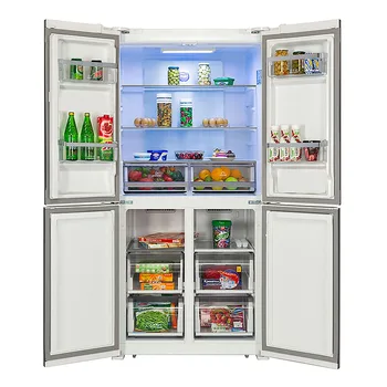 4-dvere chladničky HIBERG DOPYT-490DX NFYm Invertor Veľkú Kapacitu, Elektrické Chladničky úspory Energie Chladnička pre Domáce hlavné domov