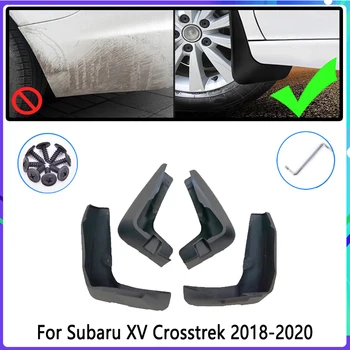 4 KS Auto Blato Klapky pre Subaru XV Crosstrek 2018 2019 2020 Blatníka Splash Stráže Blatník Mudflaps Auto Príslušenstvo