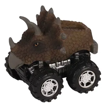 4 Ks Vytiahnuť Späť Dinosaura Modely Áut Hračka S Veľkým Pneumatiky Kolesa Kreatívne Darčeky Pre Deti Detský M09