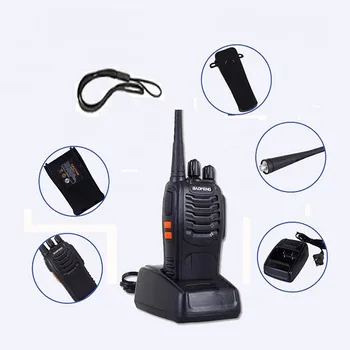 4 ks walkie talkie šikovný Baofeng BF-888S Intercom ham obojsmerná rádiová comunicacion baofeng bf 888s pre cb Rádio ht 2 Spôsob Rádio