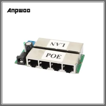 4 LAN+4 POE (8 LAN+8 POE Porty pre Pasívny adaptér Pin Napájanie Cez Ethernet, PoE Modul Injektor DC 9-48V IP Kamera PoE Anpwoo S3 S4