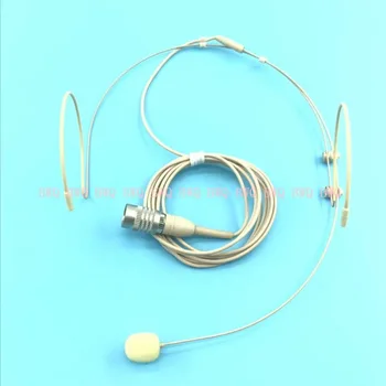 4 Piny Hirose Plug Headworn Mic Earset Headset Mikrofón Pre Audio Technica Bezdrôtový Bodypack AEW 4000a T1000a 5000a 5000 Hodnotené