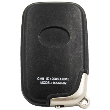 4 Tlačidlá Smart Remote príveskom Prípade Shell Pre Lexus GS430 ES350 GS350 LX570 IS350 RX350 IS250 3+1 butons s vložkou kľúč, kotúč