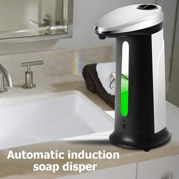 400 ml Automatický Dávkovač tekutého Mydla Inteligentný Snímač Indukčný Mydlo Dispensador Kúpeľňa Touchless Automaty na Umývanie Rúk