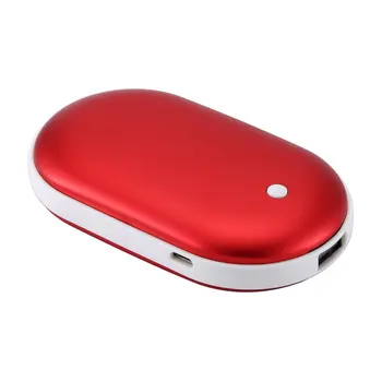 4000/8000mAh Roztomilý USB Nabíjateľné LED Elektrické Ručné Teplejšie Ohrievač Cestovné Šikovný LongLife Mini Pocket Teplejšie Domov Otepľovanie Produkt