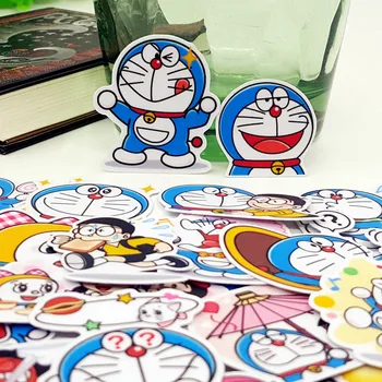 40pcs/taška Doraemon Veľký muž album Album nepremokavé dekorácie, nálepky HOBBY Ručné Darček Scrapbooking nálepky
