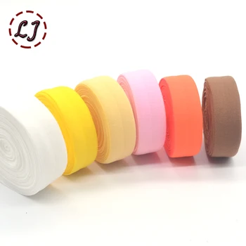 40yd/veľa môžete vybrať, 8 farieb 20 mm pásky elastické pásky značky popruhu výbava pevná pokrývku hlavy ručné DIY dekorácie remeslá 5 darčeky
