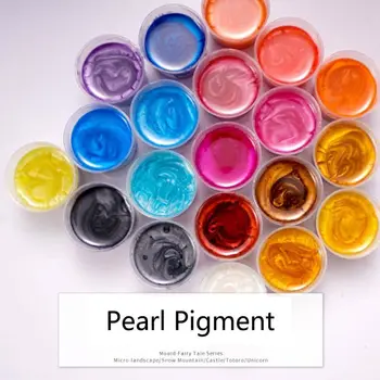 41Color Pearl Sľudový Prach Epoxidové Živice Farbivo na Farbenie Pearl Pigment Šperky Robiť