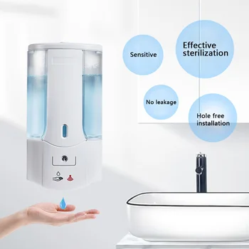 450ml Automatické Mydla Touchless Inteligentný Senzor Šampón čistiaceho prostriedku Dávkovač na Stenu Sterilizovať Fľaše Pre Kúpeľňa