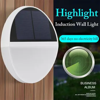 48LED Solárne Nástenné Svietidlo Mikrovlnný Senzor Floodlight, Vodotesný, Anti-hrdza Outdoor Záhrada Street Pozornosti 5W