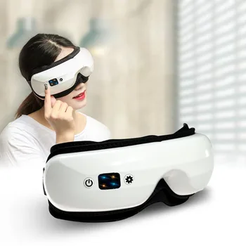 4D Smart Airbag Vibrácií Oko Masér Starostlivosť o Oči Nástroj Horúce Komprimovať Bluetooth Únavy Očí Masážne Okuliare