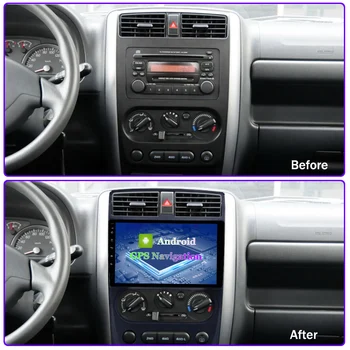 4G Lte 2G RAM Auto Multimediálny prehrávač 2din 9 palcový Android 10 auta GPS Rádio na rok 2007 rok 2008 2009-2012Suzuki Jimny