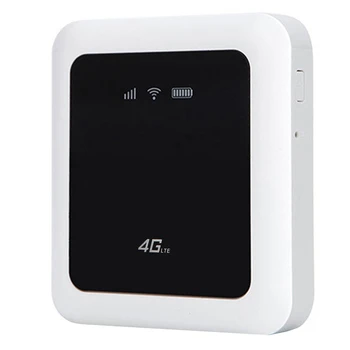 4G LTE Mifi 150Mbps Wifi Router, Bezdrôtový Mobilný Wifi Podporuje SIM Karty s 5200 MAh Power Bank