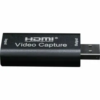 4K 1080P HDMI USB 2.0, HD Video Audio Capture Karty Štandardných AWG26 Kábel Podpora Windows Android a MacOS