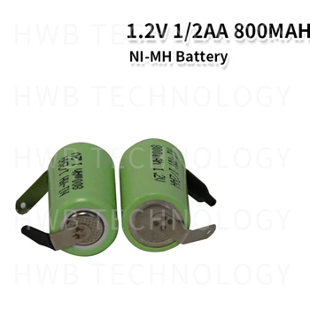4pack KX Originálne Nové 1.2 V (1/2AA 800MAH Ni-Mh Dobíjacie Batérie S Kolíkmi Doprava Zadarmo