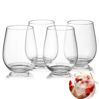 4pc Nerozbitného PCTG Víno Sklo Transparentné Ovocné Šťavy, Pivo, Pohár Nerozbitné Plastové Poháre Poháre Bar gereedschap shot glass