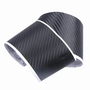 4Pcs 3D carbon fiber Exkluzívna Limitovaná Edícia Znak dekorácie-Nálepky Univerzálny Auto Prah Dverí Stráže Parapetné Dosky Nálepky