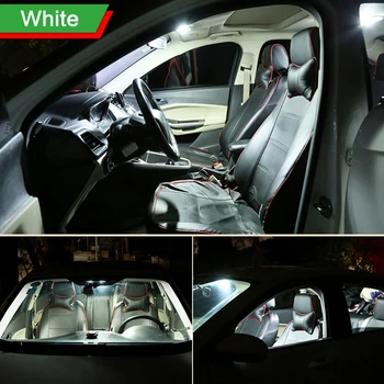 4pcs Auto LED Osvetlenie Interiéru Dome Čítanie batožinového priestoru Lampa Pre Suzuki SX4 2007 2008 2009 2010 2011 2012 2013 Príslušenstvo