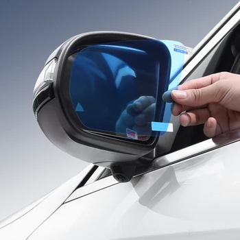 4PCS Auto Spätné Zrkadlo Ochranný Film Okno Daždi Kryt Pre Toyota RAV4 RAV-4 XA50 2019 2020 Vodotesný, Anti-fog Film