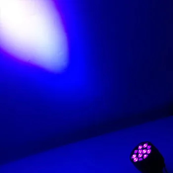 4PCS LED Par Svetlo 12x3W Ultrafialové Uplighting 54x3W UV DMX Regulátor DJ Umývanie Disco Svetlo Pre Malé Paty Fáze Domov KTV SHEHDS