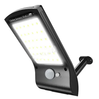 4Pcs LED Solárne Wall Street Light Vonkajšie Vodeodolné IP65 PIR Snímač Pohybu, Záhrada Lampa Floodlight Ultra Svetlé