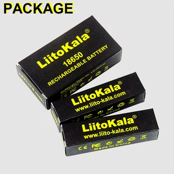 4PCS LiitoKala Lii-35S 18650 3,7 V 3500mAh nabíjateľné lítiové batérie, LED blesk