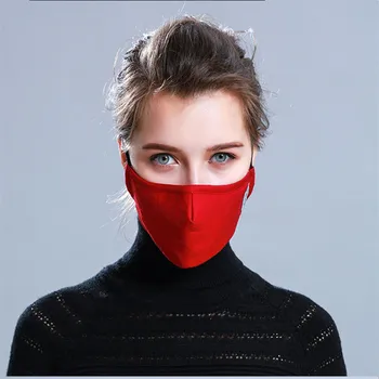 4pcs/taška na masku na tvár a Respirátor S Uhlíkovým Filtrom, Respirátor Black Mask Hydratačná mix farieb žena unisex s Dýchaním ventil