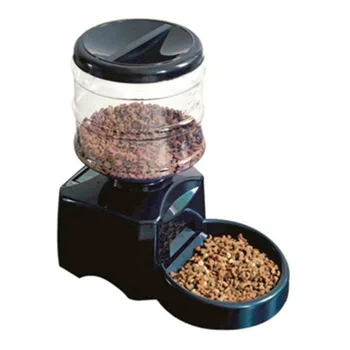5.5 L Inteligentný Automatický Podávač Potravín Dávkovač Pet feeder s LCD Displej Zvukový Záznam Časovač Programovateľný Pre Psa, Mačku