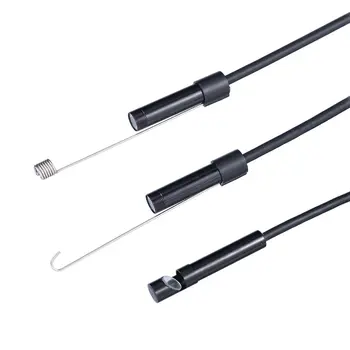 5,5 mm Endoskopu Kamera HD USB Endoskop S 6 LED 1/1.5/2/3.5/5M Kábel Mäkké Nepremokavé Inšpekcie Borescope pre Android PC