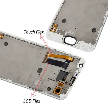 5.5 palcový vysokej kvality Pre MeiZu MX5 LCD Displej a Dotyková Obrazovka Montáž Opravy Časť