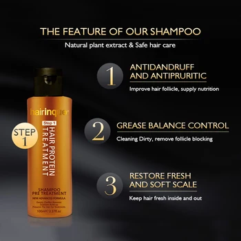 5% Brazílsky Keratín s Šampón pre starostlivosť o Vlasy Professional Hair Straightener Clarifying Shampoo, Hladké Vlasy Produkty