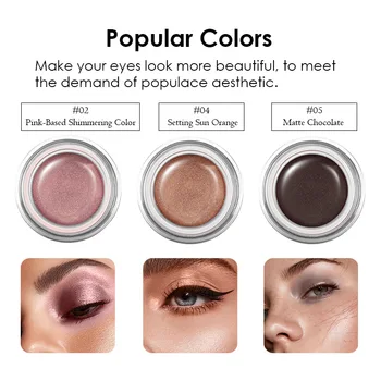 5 Farieb Pearl Matné Očné Tiene Prášok Pigment Dlhotrvajúci Jasné Eyeshadow Make-Up Odolný Proti Vode Krásy Make-Up
