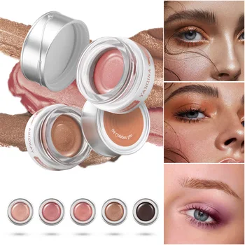 5 Farieb Pearl Matné Očné Tiene Prášok Pigment Dlhotrvajúci Jasné Eyeshadow Make-Up Odolný Proti Vode Krásy Make-Up