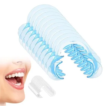 5 ks, Bielenie Zubov, Zubné Lip & Tvár Retractor Zubár Úst Otvárač na Opakované Využívanie C Typ Tri veľkosť