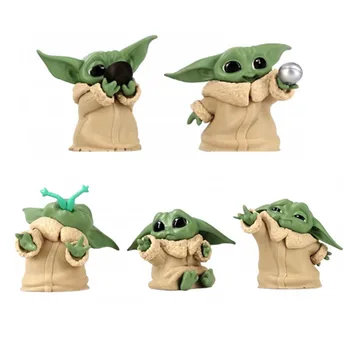 5 ks Star Wars Dieťa Yoda Kolekcia Akčných Obrázok Hoy Hračky Nový Rok Darček pre Deti